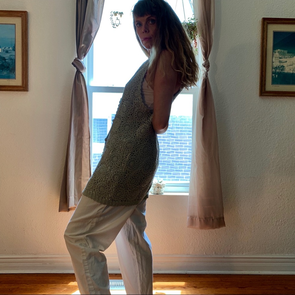 Vintage Crochet Dress - Picture 6 of 7